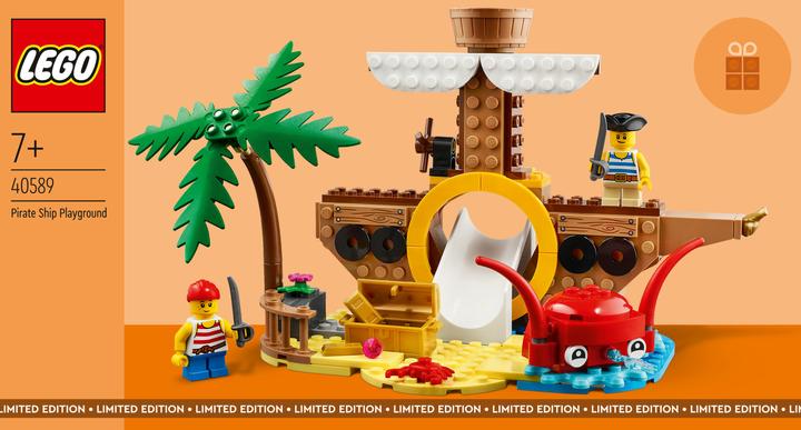 Image du produit LEGO 40589 Bateau pirate - Aire de jeux (40589)