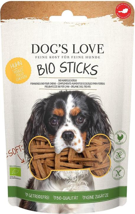 Produktbild Dog's love Sticks BIO Huhn (Adult, 6 Stk., 150 g)