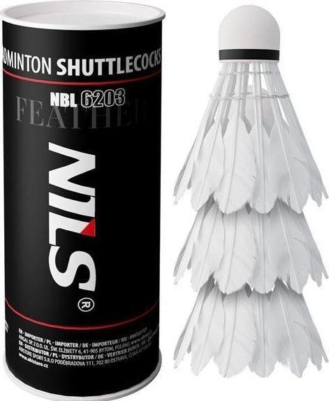 Actual product image Nils Badminton shuttlecocks NBL6203, 3 pcs.