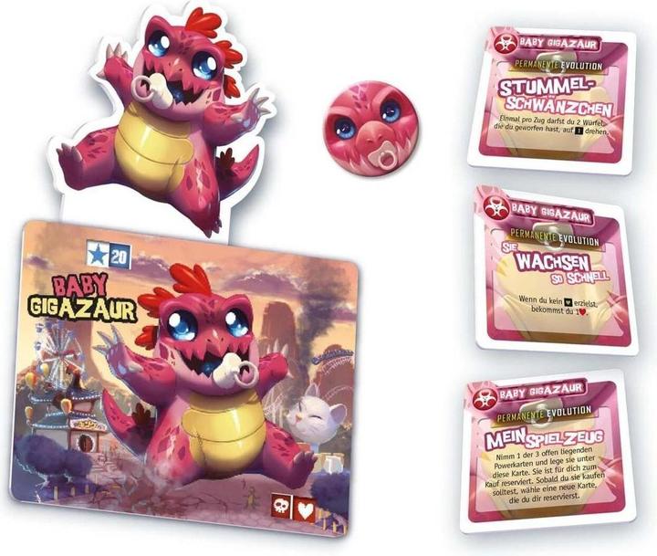 Actual product image King of Tokyo Baby Gigazaur (d) (German)