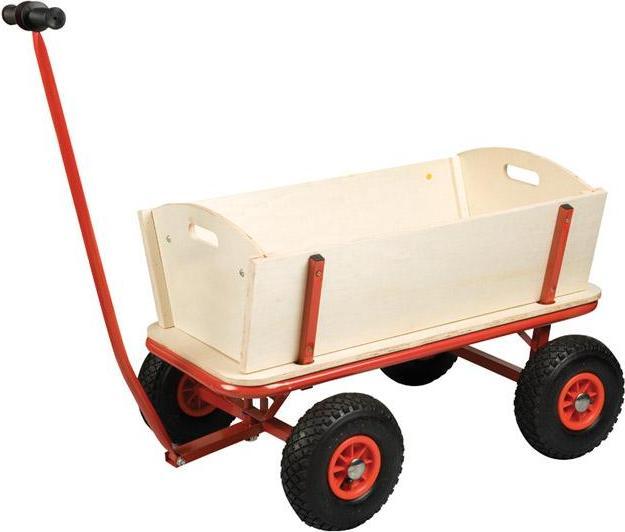 Produktbild Polet Bollerwagen 16,50 kg 4 PU-Reifen / 300 68 l