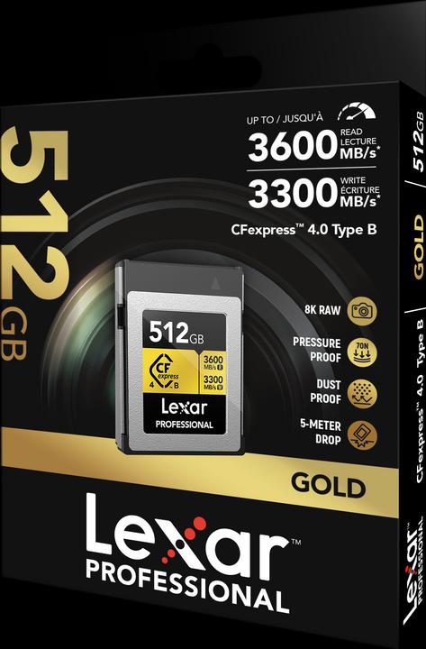 Immagine prodotto Lexar Oro (512 GB, CFexpress tipo B)