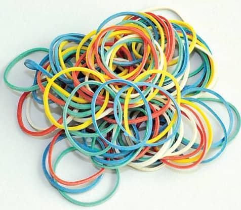 Q-Connect Gummiringe 25 mm (1340 Stk.)