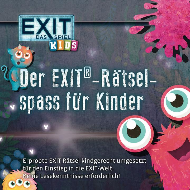 Produktbild Kosmos Exit - Kids: Monstermässiger Rätselspass (Deutsch)