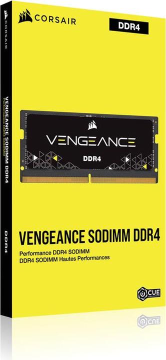 Image du produit Corsair Vengeance (1 x 16GB, 3200 MHz, RAM DDR4, SO-DIMM)