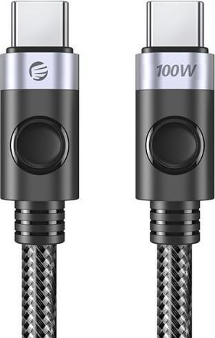 Orico USB C – USB C PD 100W Fast Charging Cable 180° (1 m, 100 W)