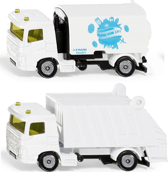 Immagine prodotto Siku Set comunale spazzatrice e camion della spazzatura