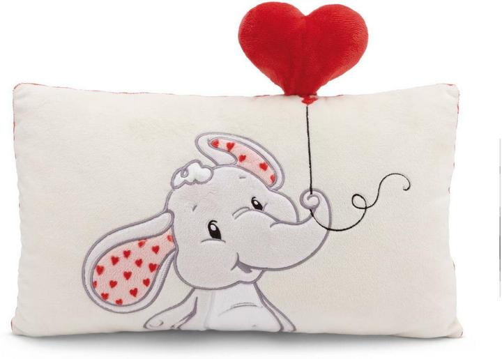 Produktbild NICI 61490 Kissen Love Elefant 43x25cm GREEN