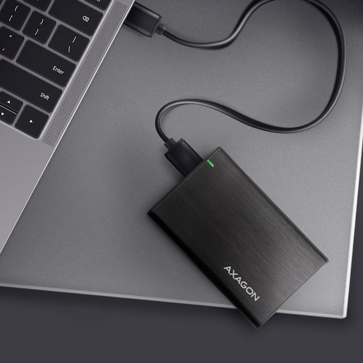 Immagine prodotto Axagon EE25-A6M Custodia per disco rigido esterno da 2,5" USB3.0 - SATA 6G (2.5")
