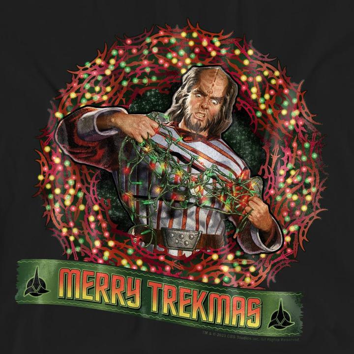 Produktbild Merry Trekmas TShirt weihnachtliches Design (XL)