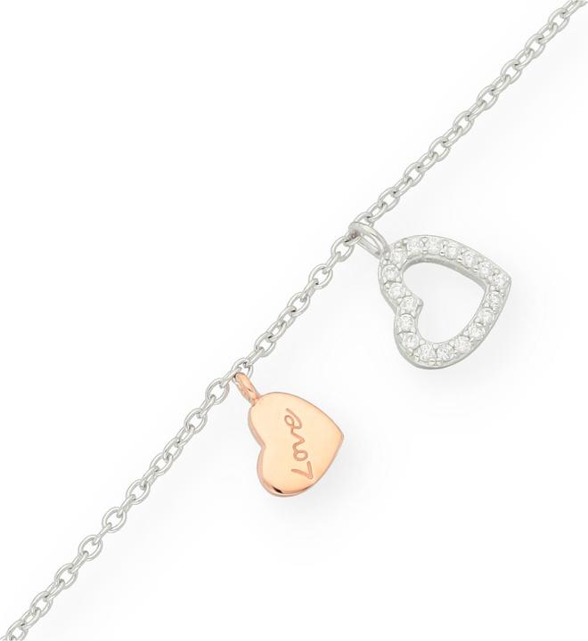 Carat Hearts (16 cm, Silber 925)