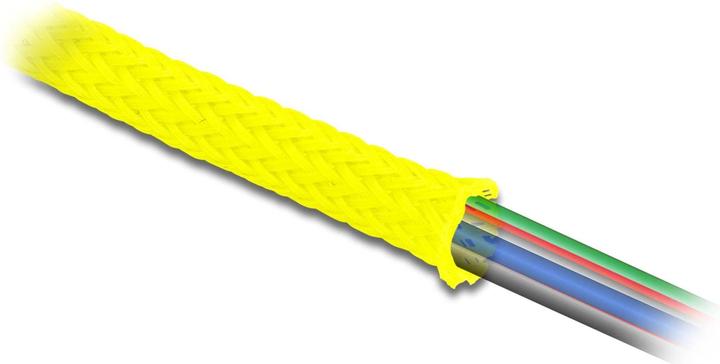 Immagine prodotto Delock Tubo intrecciato espandibile 2 m x 50 mm giallo (Tubo cavi, 200 cm)