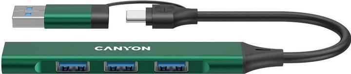 Produktbild Canyon Konverter Hub DS-02 4in1 USB-A/C Grün