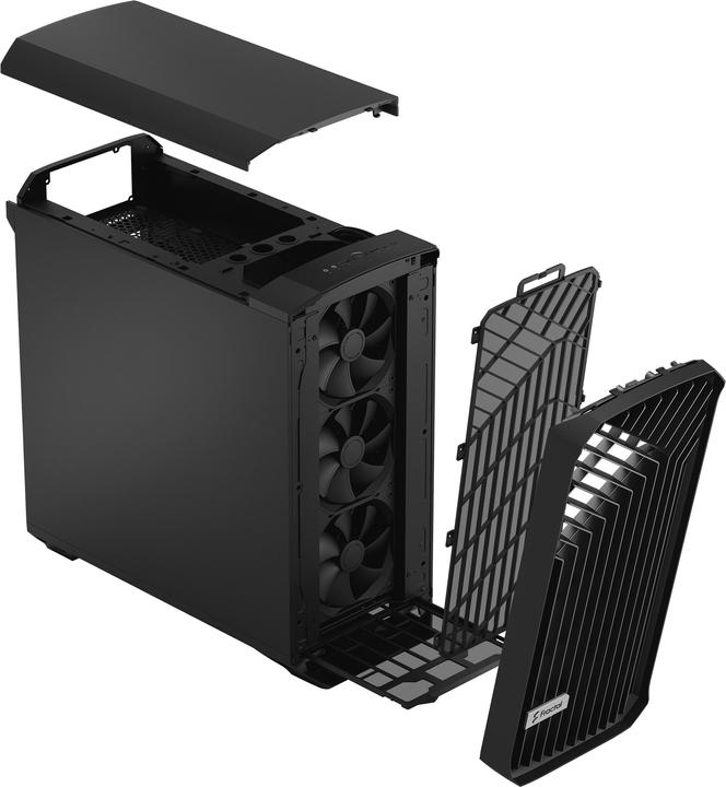 Image du produit Fractal Torrent noir solide (ATX, E-ATX, mATX, ITX, SSI EEB, SSI CEB)
