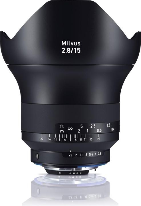 Actual product image Zeiss Milvus 2.8 / 15mm ZF.2 Nikon F (Nikon F, full size)