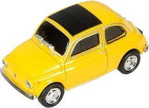 Image du produit GO Europe Clé USB2.0 32 Go Fiat 500 Oldtimer jaune - Mémoire Flash - non triée (32 Go, USB-A)