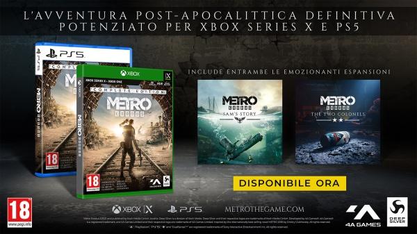 Produktbild Deep Silver Metro Exodus: Complete Edition (PS5, IT)