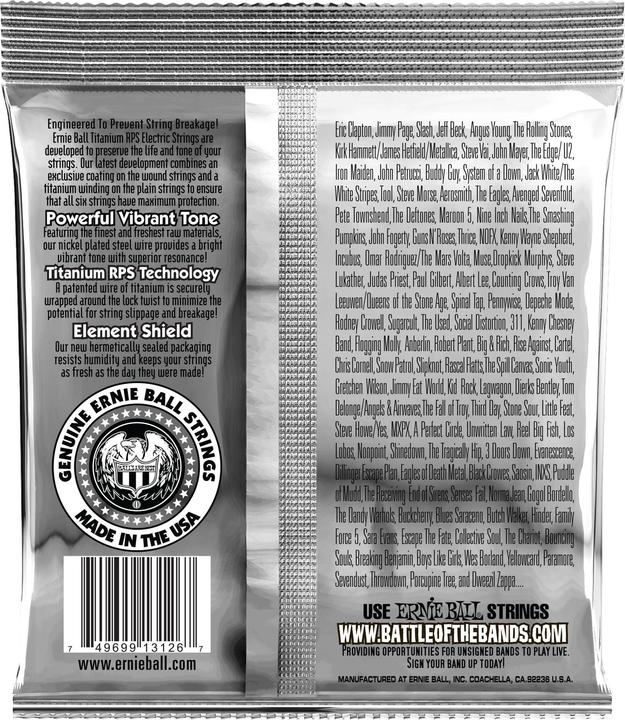 Produktbild Ernie Ball Slinky Not Even (6 x, E-Gitarre, 0.06")