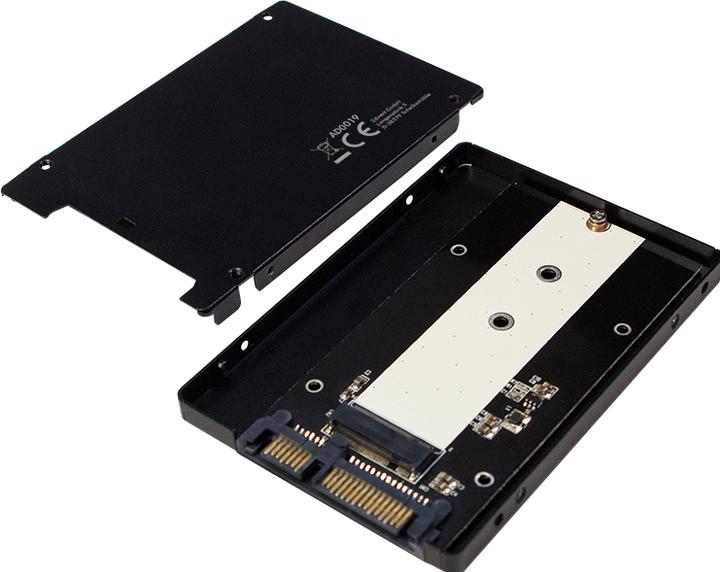 Produktbild LogiLink AD0019 - M.2 SSD SSD auf 2,5 SATA Adapter (M.2)