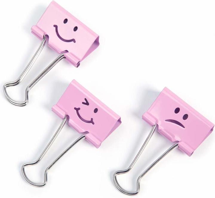 Produktbild Rapesco 32mm Emoji- Befestigungsclips (20 x)