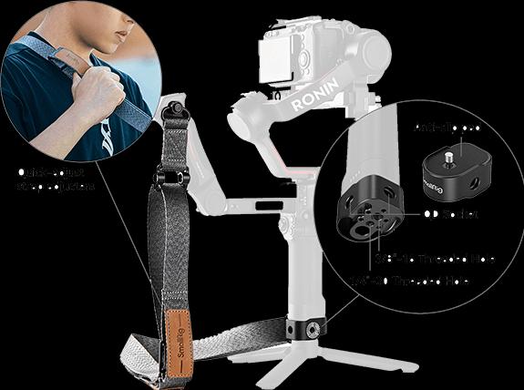 Produktbild SmallRig Gewichtsreduzierender Schultergurt (Gimbal Halterung)