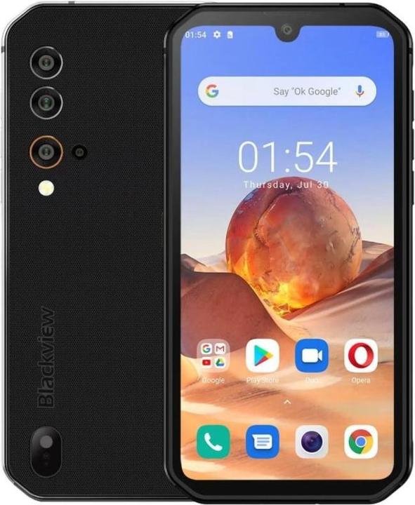 Produktbild Blackview BV9900E (128 GB, Black, 5.84", Dual SIM, 48 Mpx, 4G)