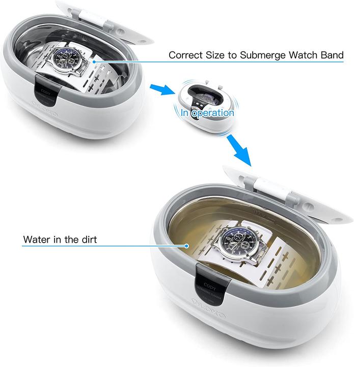 Actual product image Vloxo Ultrasonic cleaner