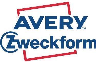 Actual product image Avery Folder labels