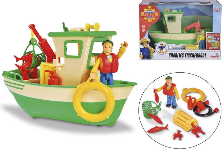 Immagine prodotto Simba Barca da pesca di Sam Charlie con figura