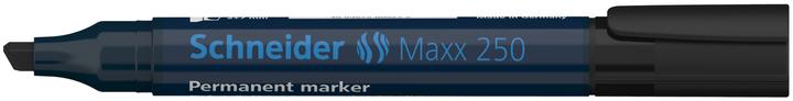 Produktbild Schneider Permanentmarker Maxx 250 Strichstärke: 2-7 mm Schreibfarbe: schwarz (Schwarz, 7 mm, 1 x)