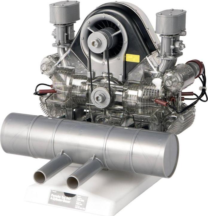 Actual product image Franzis Porsche Carrera racing engine