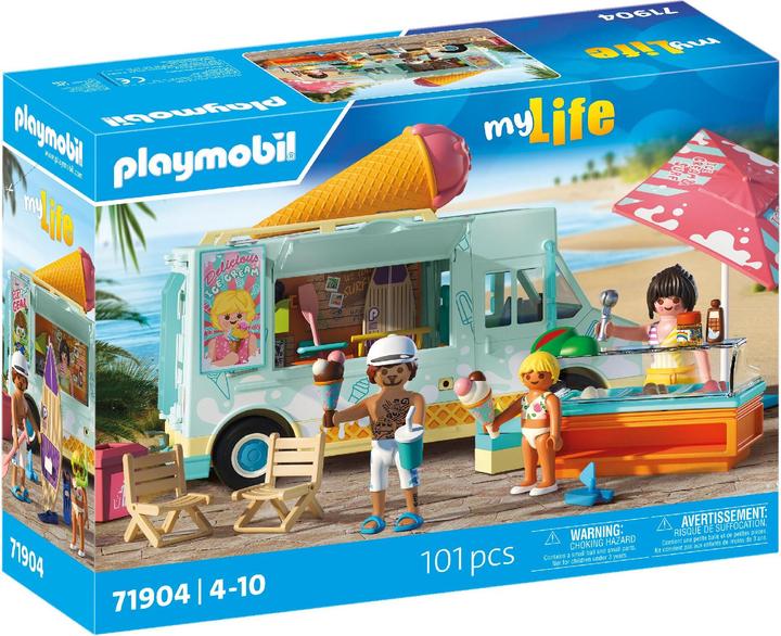 Playmobil Camioncino dei gelati con negozio di surf (71904, Playmobil La mia vita)
