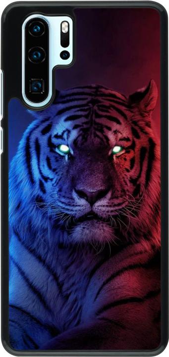 Image du produit PhoneLook Coque Tiger Blue Red (Huawei P30 Pro)