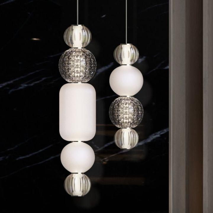 Productafbeelding Maytoni Kraag LED Hanglamp, Hanglamp 17W Chroom Glas (950 lm)
