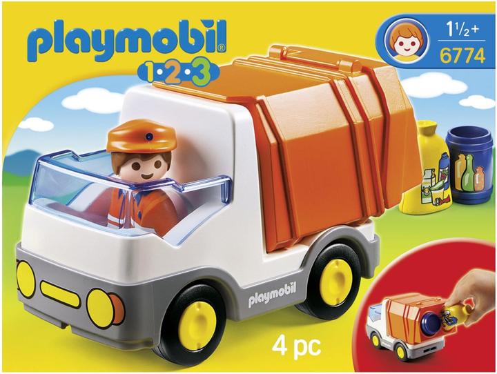 Immagine prodotto Playmobil Camion della spazzatura (6774, Playmobil 1.2.3)
