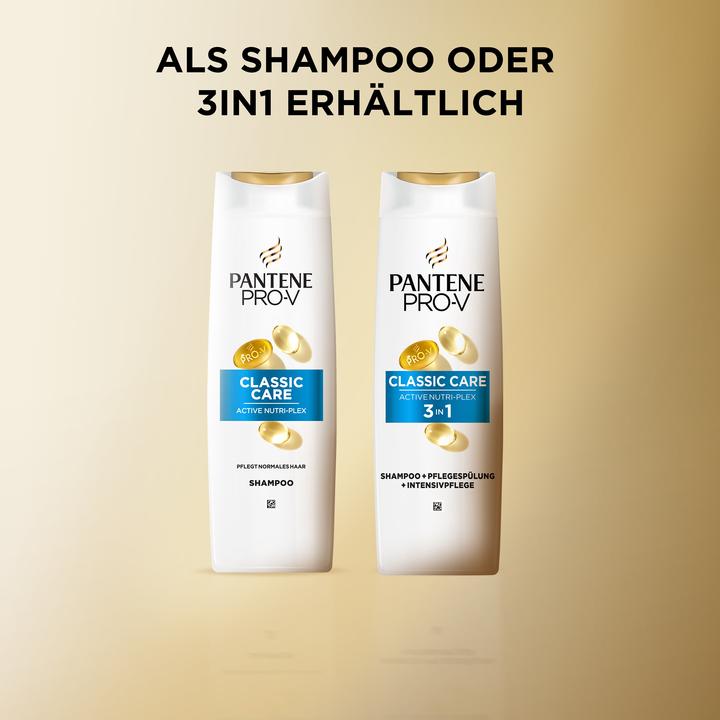 Produktbild Pantene Pro-V Classic Care (300 ml, Flüssiges Shampoo)