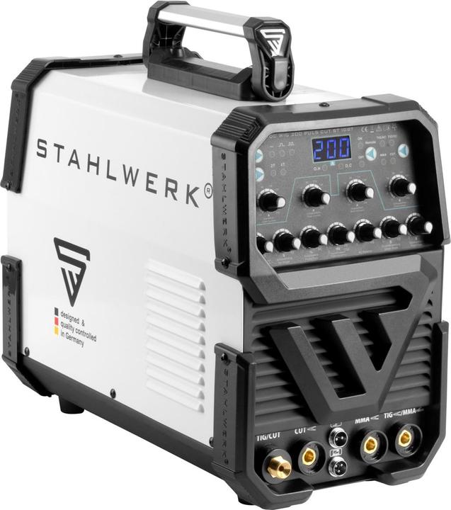 Immagine prodotto Stahlwerk Saldatrice AC/DC TIG 200 a impulsi con funzione ST CUT al plasma 200 A
