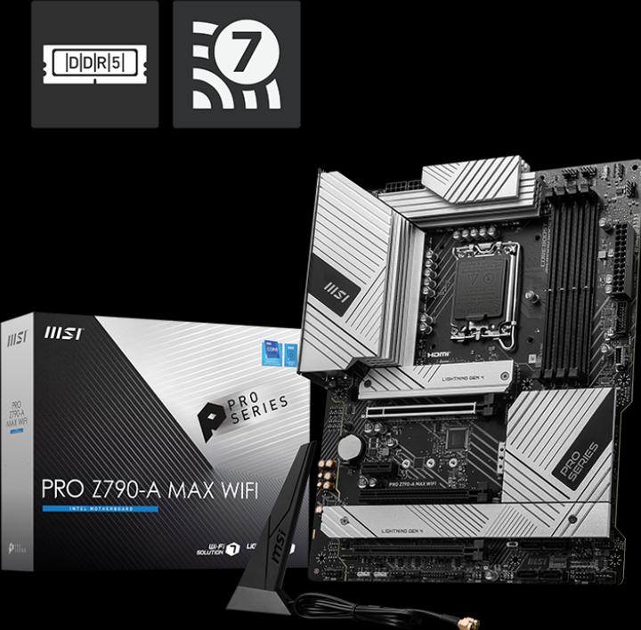 Produktbild MSI PRO Z790-A MAX WIFI (LGA 1700, Intel Z790, ATX)