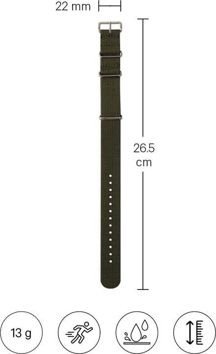 Image du produit Esmée Bracelet de montre / Natostrap (Nylon)