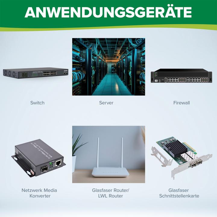 Produktbild InLine SFP Modul LWL LX 1310nm Singlemode mit LC Buchsen