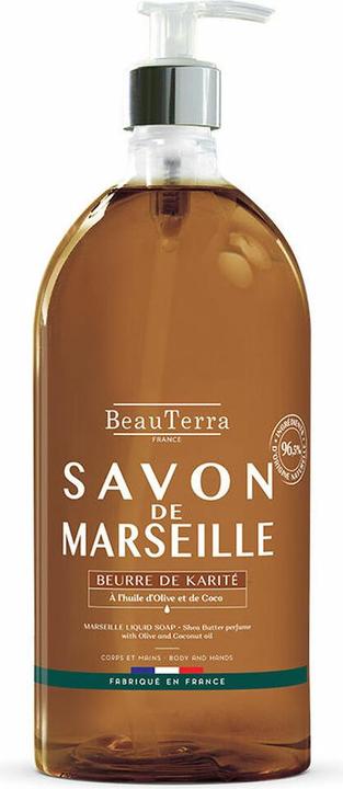BeauTerra Flüssigseife Marseille Karite (Flüssigseife, 1000 ml)