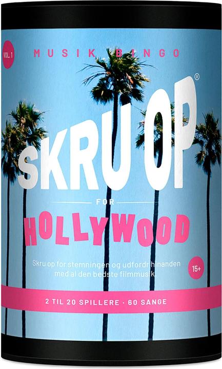 Actual product image SMSCS Games Aps Skru op - Skru op for Hollywood (Skru op for Hollywood, Vol. 1)