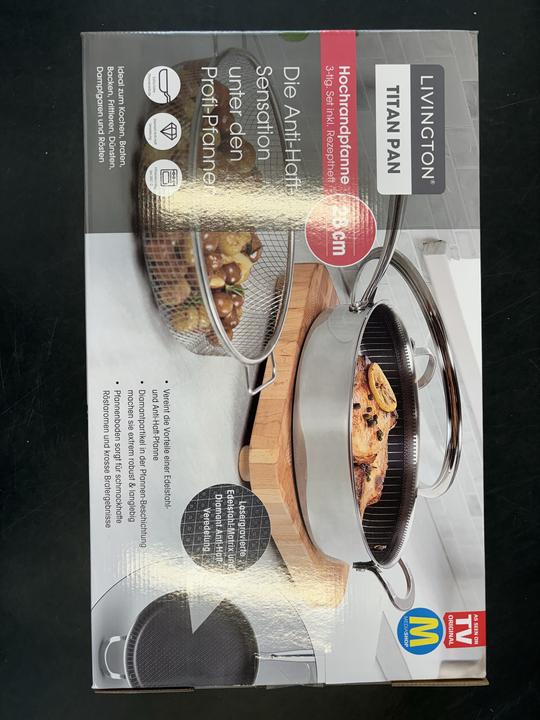 Produktbild Livington Titan Pan (28 cm, Bratpfanne, Aluminium, Edelstahl)