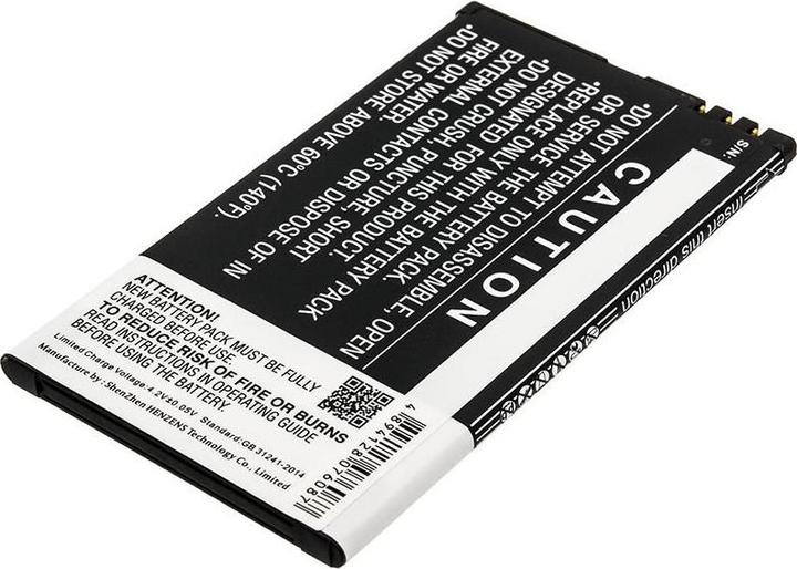 Actual product image CoreParts Battery for Nokia Mobile (Rechargeable battery)