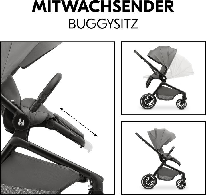 Actual product image Hauck Move N Care Set Dark Grey