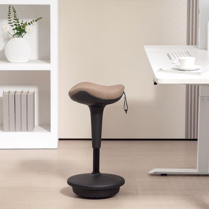 Produktbild Swisshandel24 Bürohocker mit Schwenkfunktion, ergonomischer Arbeitshocker, höhenverstellbar