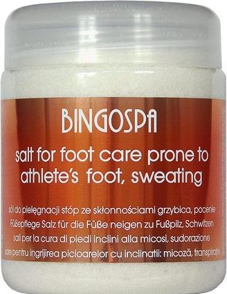 Actual product image BingoSpa Salt against athlete's foot and sweaty feet (Foot bath)