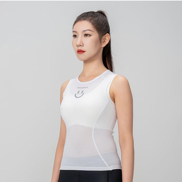 Image du produit Rockbros YDBX001 Veste de cyclisme à séchage rapide pour femme M / L - blanc (M, L)