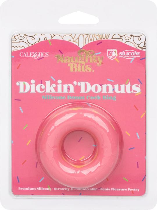 Actual product image CalExotics Naughty Bits® Dickin' Donuts Silicone Donut Cock Ring (2.50 cm)