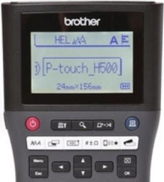 Actual product image Brother Pt-H500
